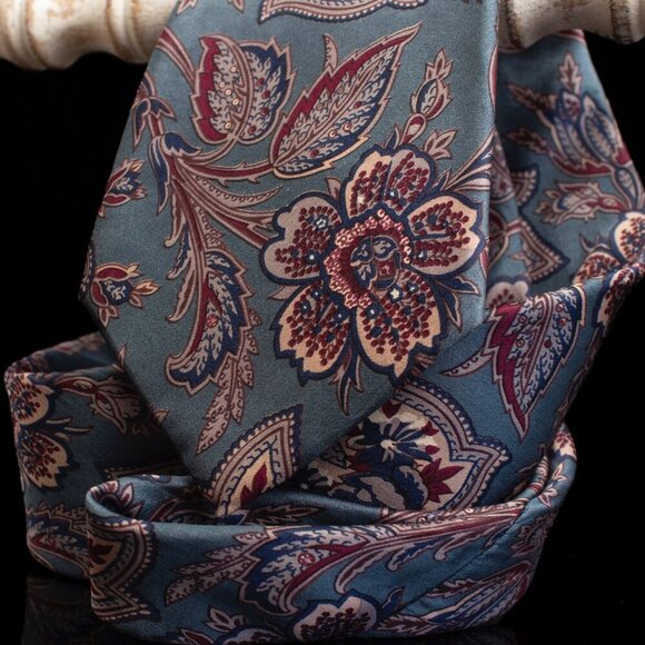 Christian Dior Monsieur Paisley Silk Tie - Picture 6 of 9